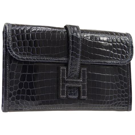 hermes crocodile h clutch|Hermes crocodile clutch.